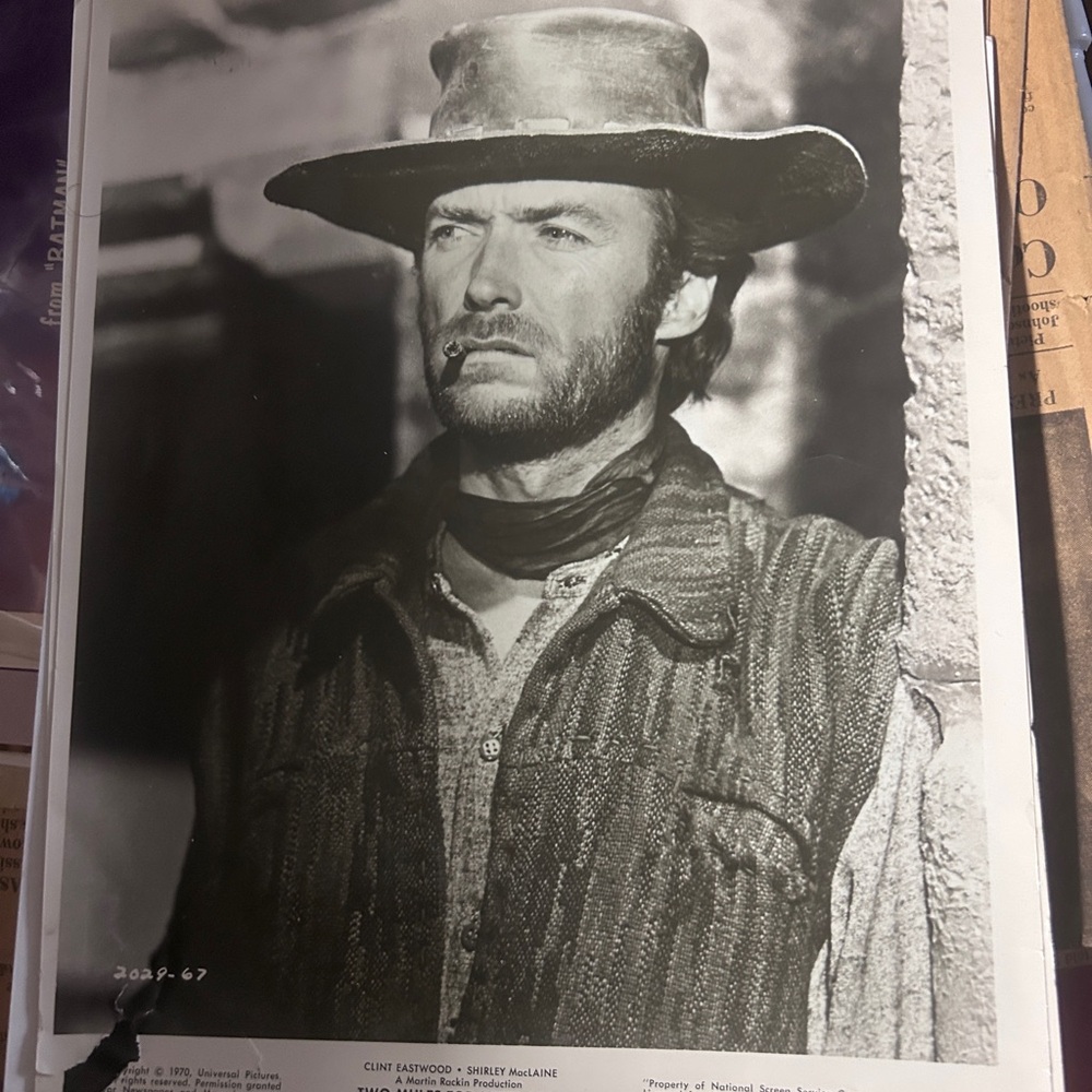 Classic Western Cowboy Print